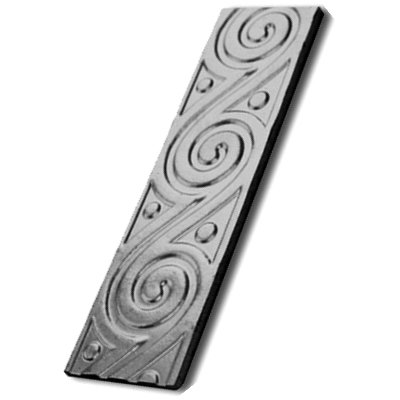 Декоративный прокат полоса, модель 12.345-С