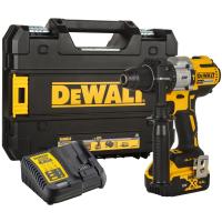 Аккумуляторная ударная дрель-шуруповерт DEWALT DCD996P1, 18 В, 2250 об/мин, 38250 уд/мин, с АКБ 5 Ач и ЗУ, в кейсе
