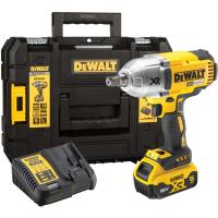 Аккумуляторный гайковерт DEWALT DCF899P1, 18 В, 950 Нм, 2400 уд/мин, с АКБ 5 Ач и ЗУ, в кейсе