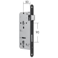 Замок врезной с фалевой защелкой 15.669