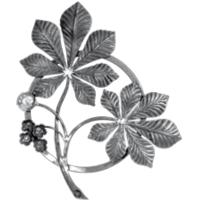 Кованый элемент узор фигурный 03.314.09