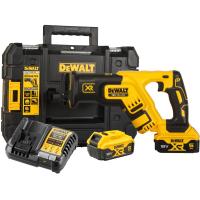 Аккумуляторная сабельная пила DEWALT DCS367P2, 18 В, 2900 ход/мин, 28.6 мм, с 2 АКБ 5 Ач и ЗУ, в кейсе TSTAK (DCS367P2-QW)