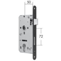 Замок врезной с фалевой защелкой 15.668