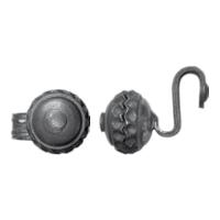 Кованая ручка дверная 16.306.18