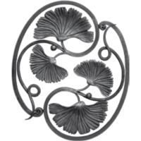 Кованый элемент узор фигурный 03.305.04