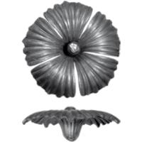 Кованый элемент, цветок 14.306.01