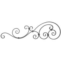 Кованый элемент узор фигурный 02.252.12