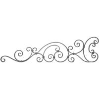 Кованый элемент узор фигурный 02.252.21