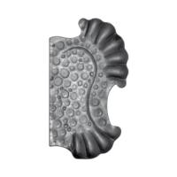 Кованый элемент накладка декоративная на двери 15.043.01