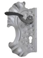 Ручка дверная с накладкой 16.042-Т