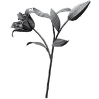 Кованый элемент букет лилии 14.315.07