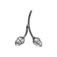 Кованый элемент, ветка дуба 14.307.08