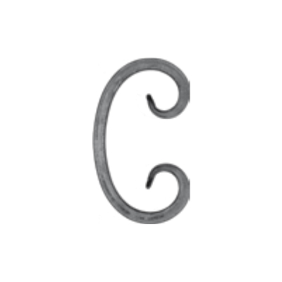 Кованый элемент фигурный 01.297-С