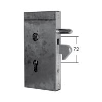 Замок врезной с коробом 15.649.01