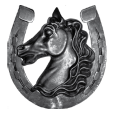 Кованый элемент, подкова правая 14.305.37