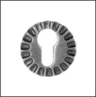 Кованый элемент накладка декоративная под замок 15.364.02