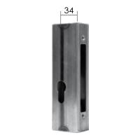 Короб под врезной замок 15.534