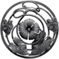 Кованый элемент узор фигурный 03.306.05