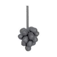 Кованый элемент виноградная гроздь 14.302.03