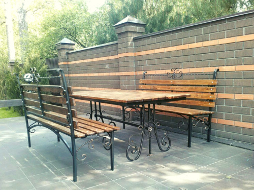 Кованый гарнитур 2