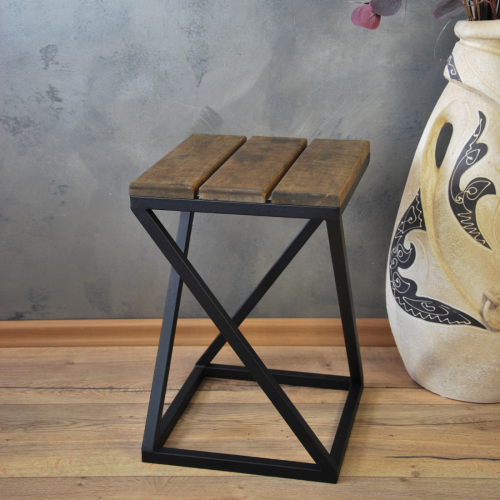 Табурет Монолит цвет черный матовый