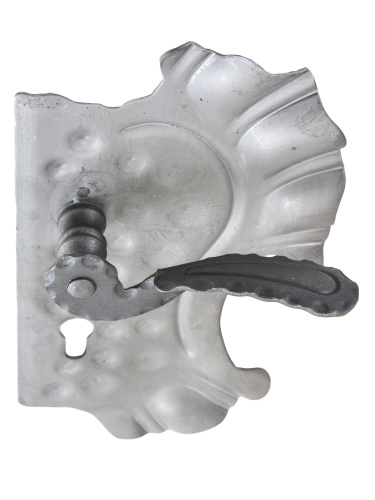 Ручка дверная с накладкой 16.043-Т