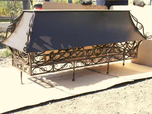 Кованый надымник 13