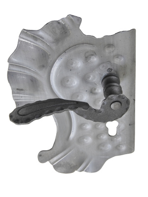 Ручка дверная с накладкой 16.042-Т