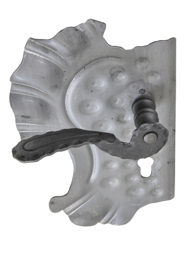 Ручка дверная с накладкой 16.042-Т