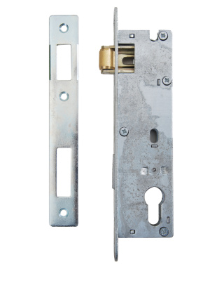 Замок врезной с роликом 15.672