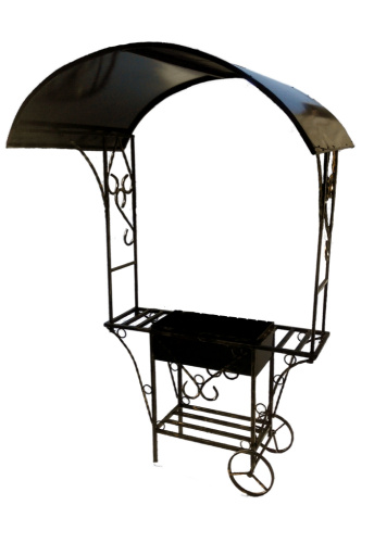 Мангал передвижной МП-02