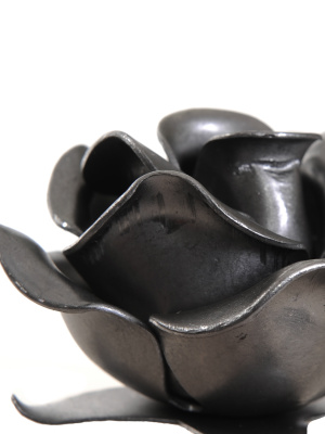 Кованый элемент бутон розы 14.034