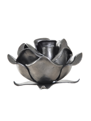 Кованый элемент бутон розы 14.034