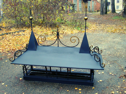 Кованый надымник 7