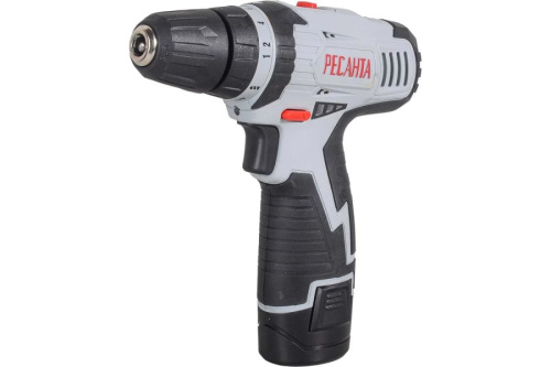 Аккумуляторная дрель-шуруповерт Ресанта ДА-12-2Л 75/14/1