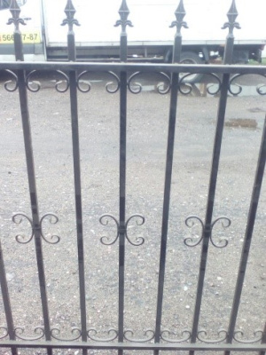 Секция забора модель К-1