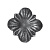 Кованый элемент, цветок 14.303.18