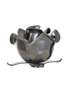 Кованый элемент бутон розы 14.033